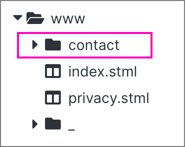 add-form-contact-folder