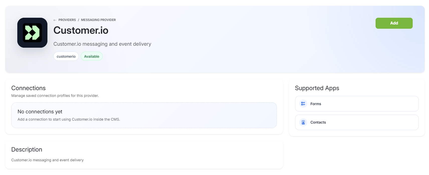 Provider Detail