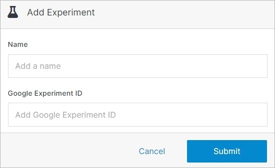 Add Experiment