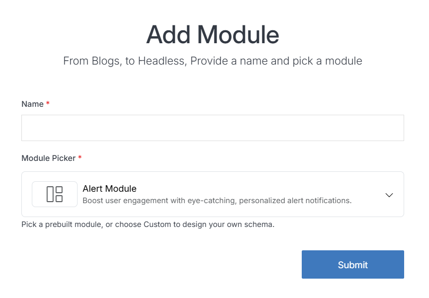 Add Alert