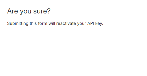 Confirmation flyout for changing a token's status