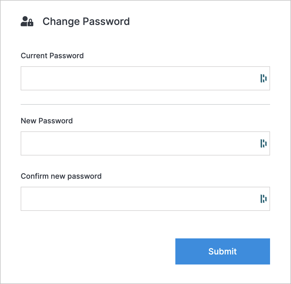 change password