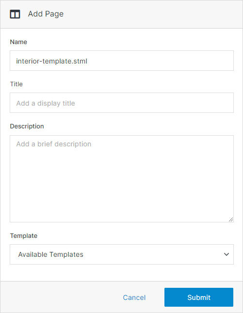 add-page-interior-templates