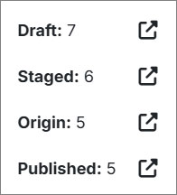 Page Status Dropdown Menu